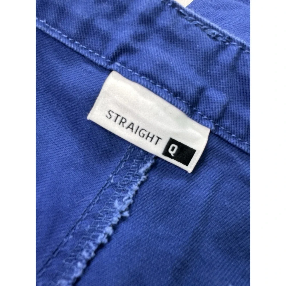 IKEA Blue Utility Work Pants Trousers Straight Fit Q Men 45x29 Tool Cargo Pocket
